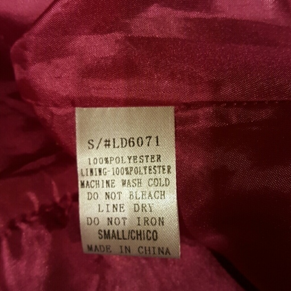 NWT C. LUCE PRETTY PINK STRAPLESS ROSETTE JUNIOR DRESS - Picture 7 of 8